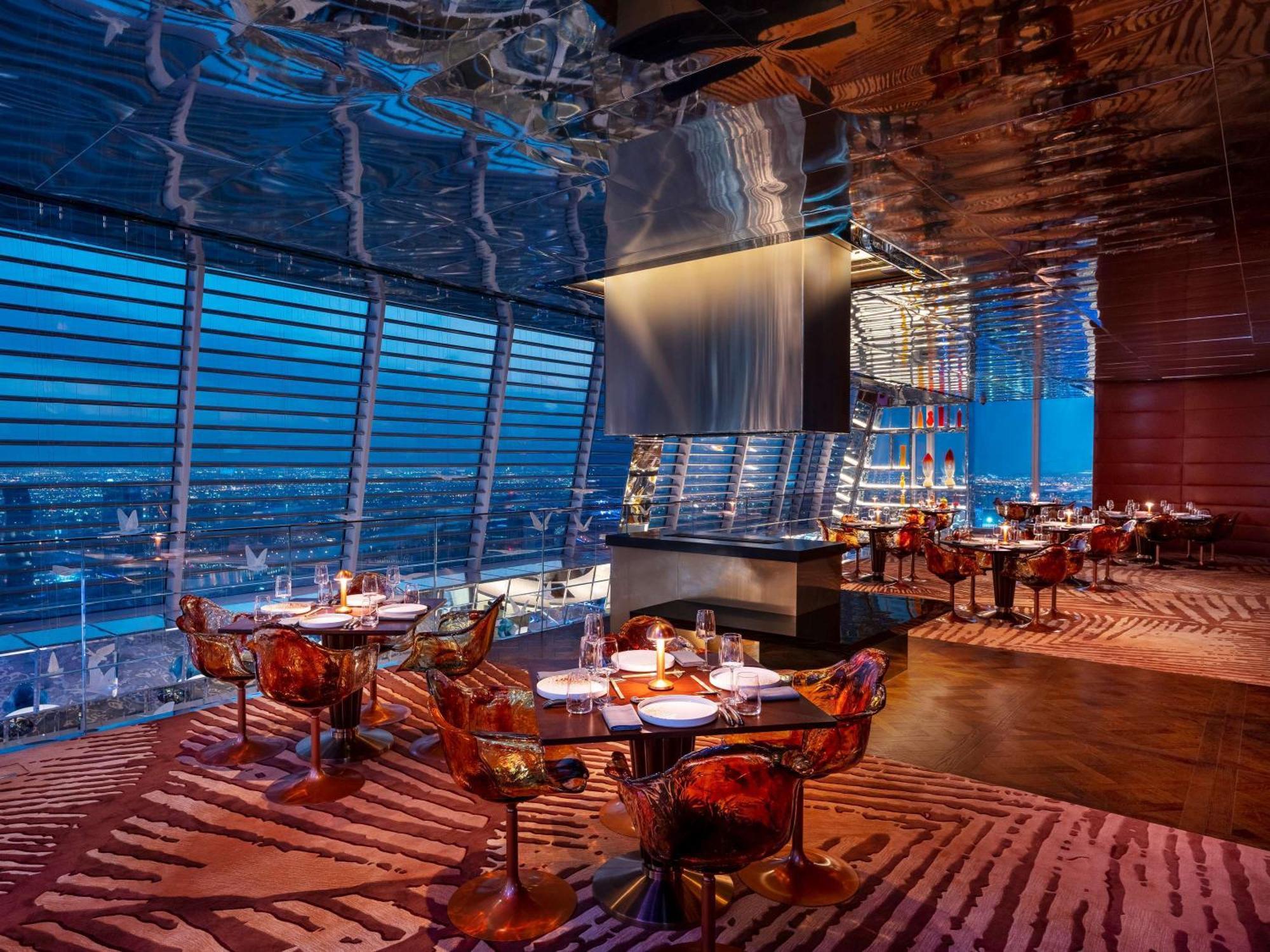 Fairmont Doha Hotel Lusail Ngoại thất bức ảnh The interior of the restaurant